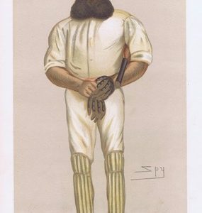 Original Vanity Fair Print 1877 W G Grace