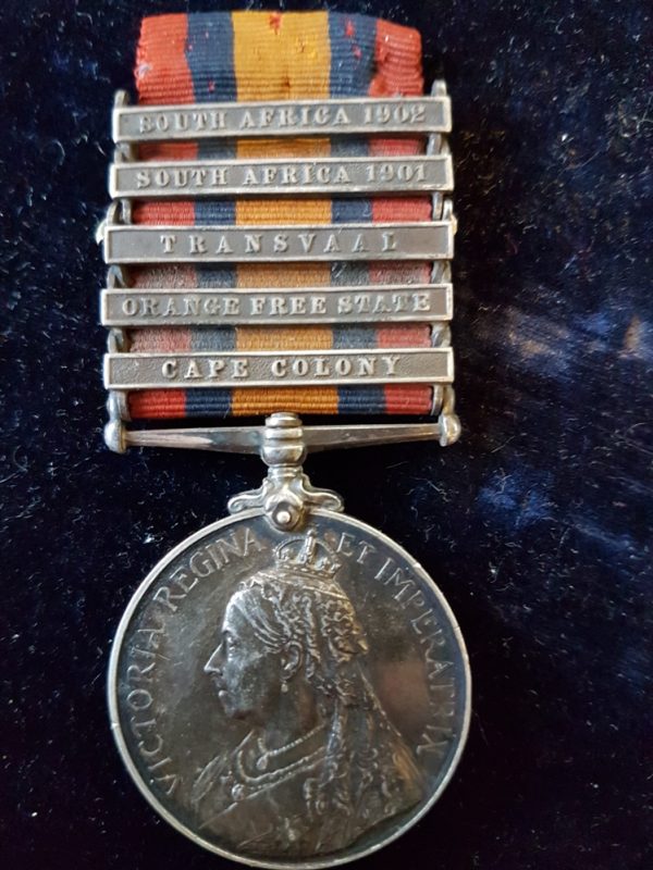 34261 PTE. F. W. WALL. 53RD COY IMP. YEO: