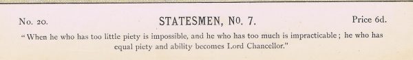 Lord Chancellor 1869