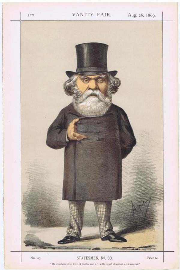 Austen Henry Layard Vanity Fair Print