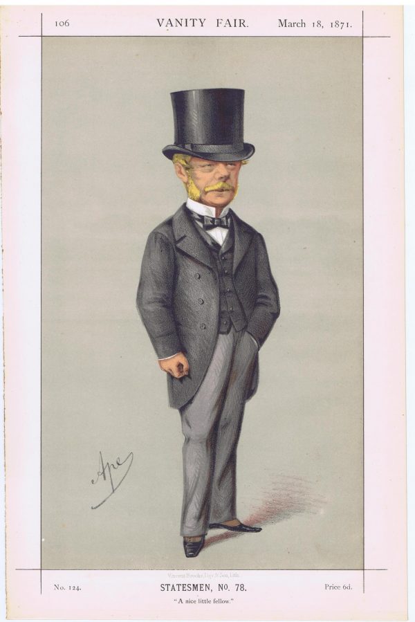 Gerard James Noel Vanity Fair Print 1871