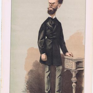 Amadeus, King of Spain 1872 Vanity Fair Print