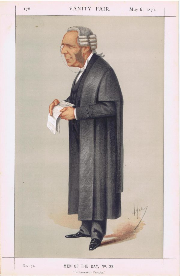 Thomas Erskine May Vanity Fair Print 1871