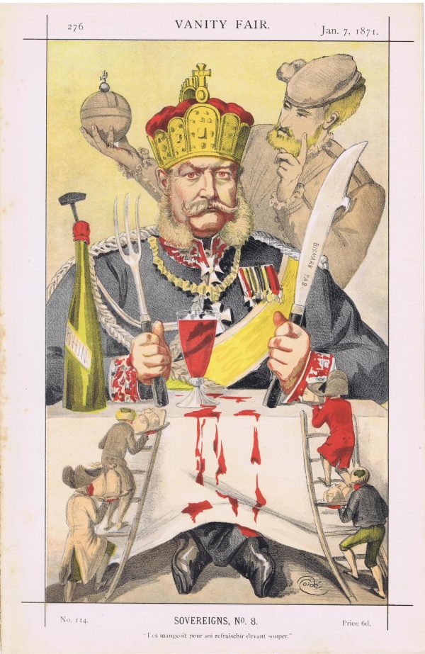 William Frederick Louis King of Russia Vanity Fair Print