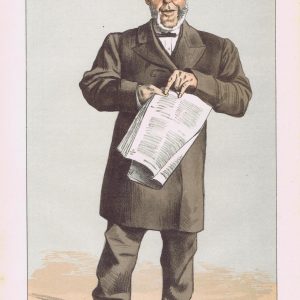 Alderman Lusk Vanity Fair Print 1871