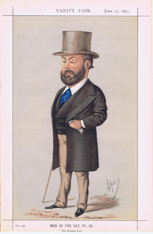 Algernon Borthwick Vanity Fair Print 1871