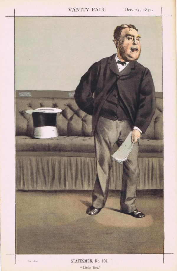 Cavendish Bentinck Vanity Fair Print