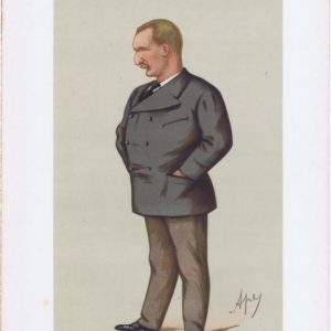 Matthew Webb Vanity Fair Print 1875