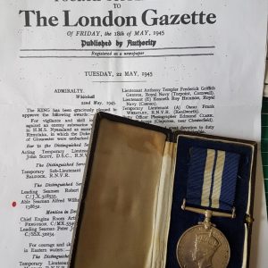 U-Boat killer Distinguished Service Medal Group HMS Nyasaland