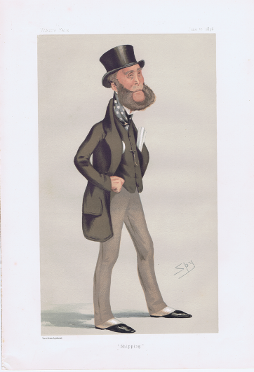 Lord Eslington Vanity Fair Print 1875