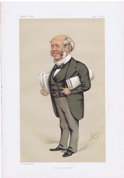 Arthur Fitzgerald Kinnaird Vanity Fair Print 1875