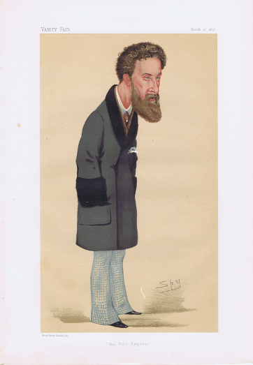 Robert Bulwer-Lytton Vanity Fair Print 1875