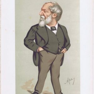 Robert Browning Vanity Fair Print 1875