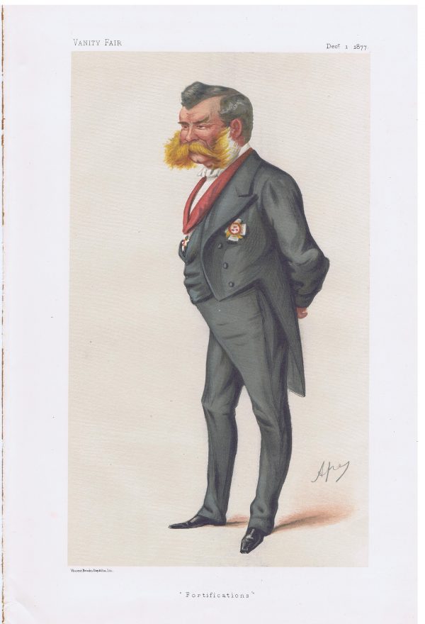 Sir John Lintorn Arabin Simmons Vanity Fair Print