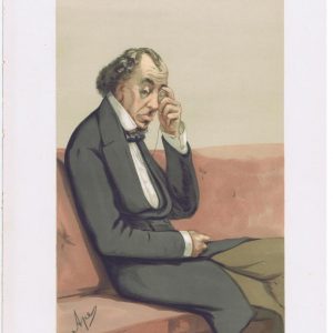 Benjamin Disraeli Original Vanity Fair Print