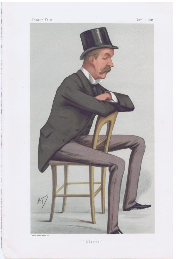 Oliver George Paulett Montagu Vanity Fair Print