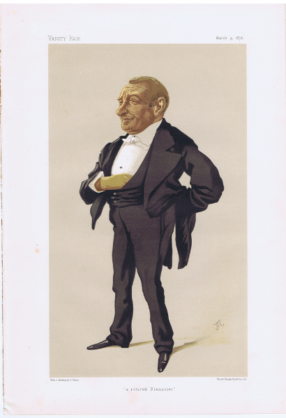 Henry Louis Bischoffsheim Vanity Fair Print 1876