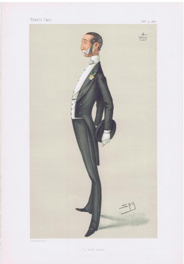 Robert Tolver Gerard Original Vanity Fair Print