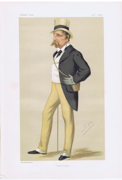 Lowry Egerton Cole Vanity Fair Print 1876