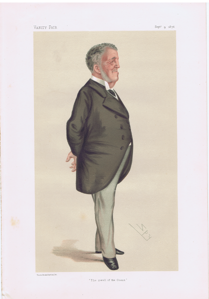 Admiral Paget-Seymour Vanity Fair Print 1876