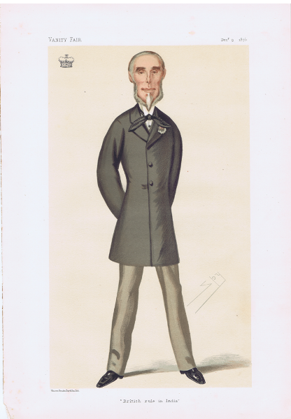 Thomas George Baring Vanity Fair Print 1876