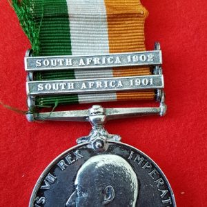 Officer 16th Lancers King’s South Africa Medal