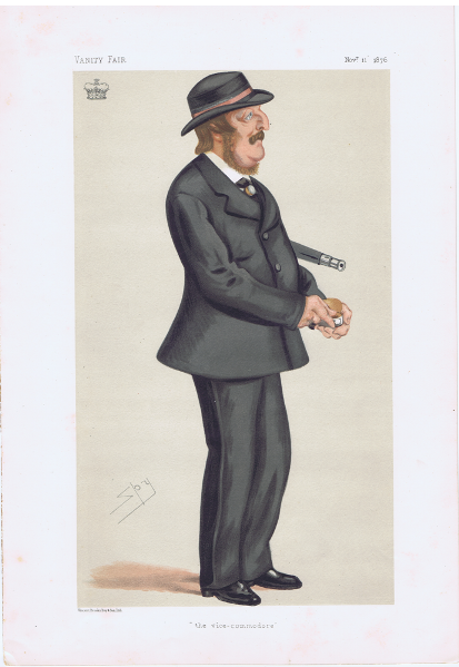 Original Vanity Fair Print of George Tempest 1876