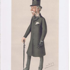 Major-General Sir Daniel Lysons Vanity Fair Print