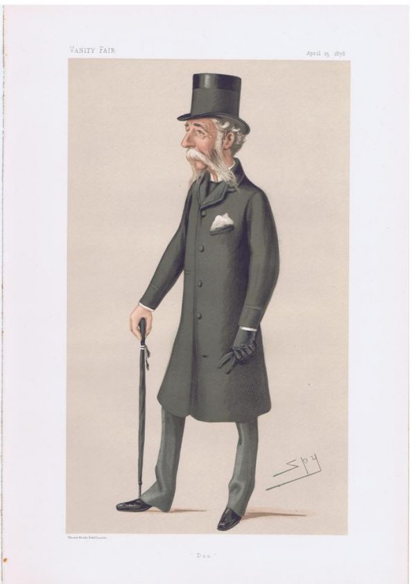 Major-General Sir Daniel Lysons Vanity Fair Print