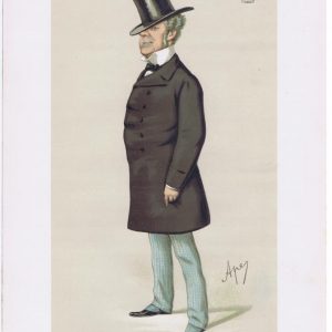 Earl Fitzwilliam Original Vanity Fair Print