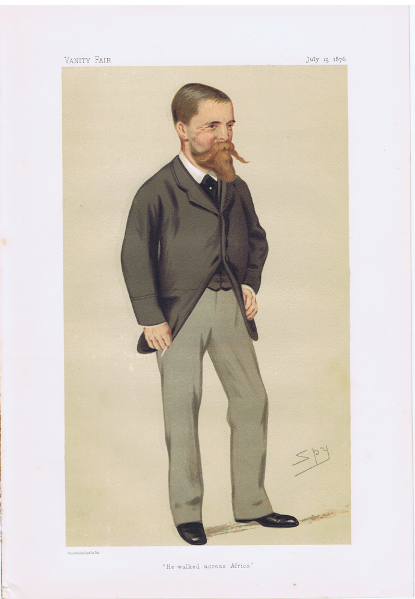 Lieutenant Cameron Vanity Fair Print 1876