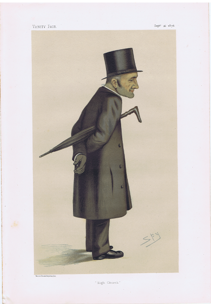 Reverend Henry Liddon Vanity Fair Print 1876