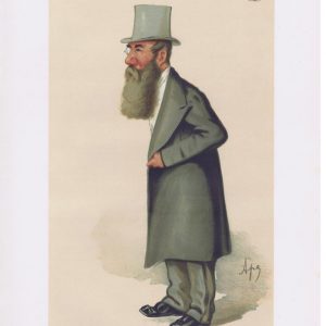 Freemason Charles Abbott Vanity Fair Print