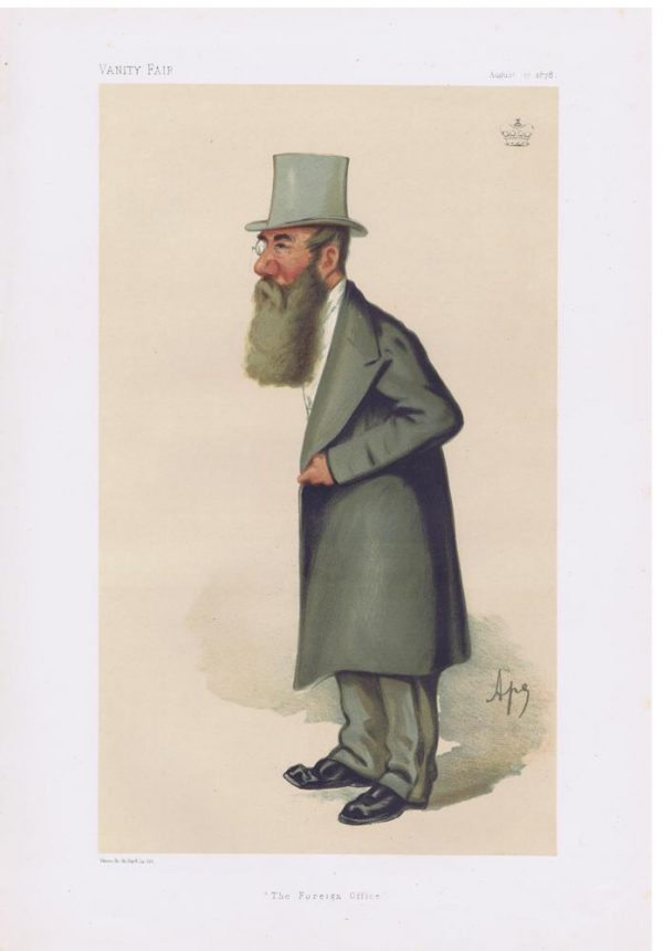 Freemason Charles Abbott Vanity Fair Print