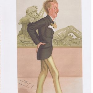 Ronald Leveson-Gower Original Vanity Fair Print