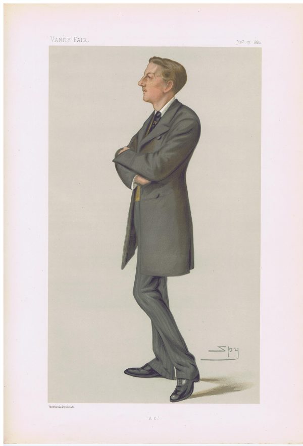 Victoria Cross Winner Captain Gifford Vanity Fair Print