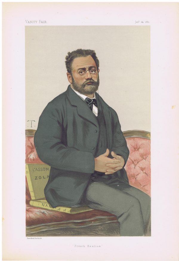 Emile Zola Vanity Fair Print