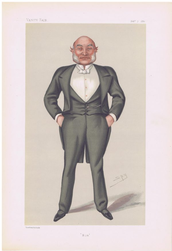 Admiral John MacDonald Vanity Fair Print
