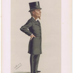 Famed Barrister Edward Clarke Vanity Fair Print