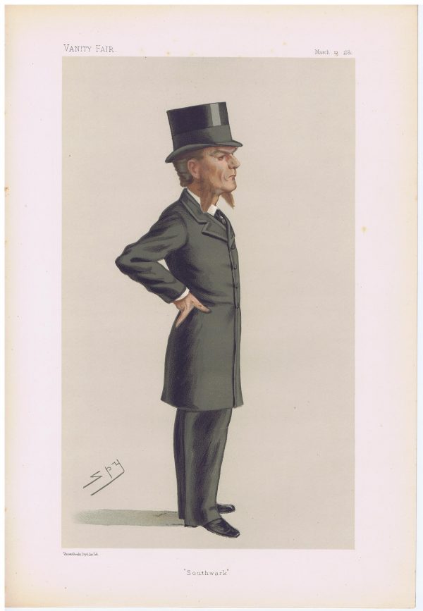 Famed Barrister Edward Clarke Vanity Fair Print