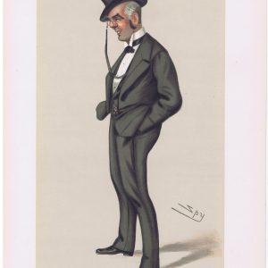 Original Vanity Fair Print of Henry G Calcraft