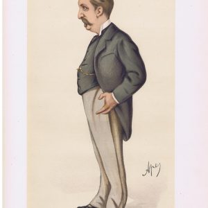 Baron Henry De Worms Vanity Fair Print