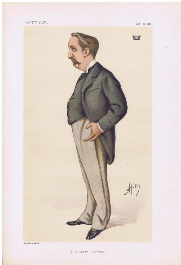 Baron Henry De Worms Vanity Fair Print