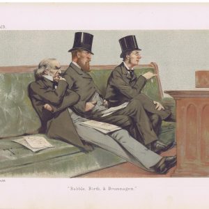 The Treasury Bench Original Vanity Fair Print