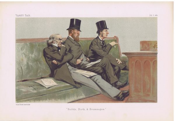 The Treasury Bench Original Vanity Fair Print