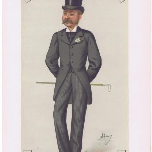 Sir Charles John Forbes of Newe Vanity Fair Print