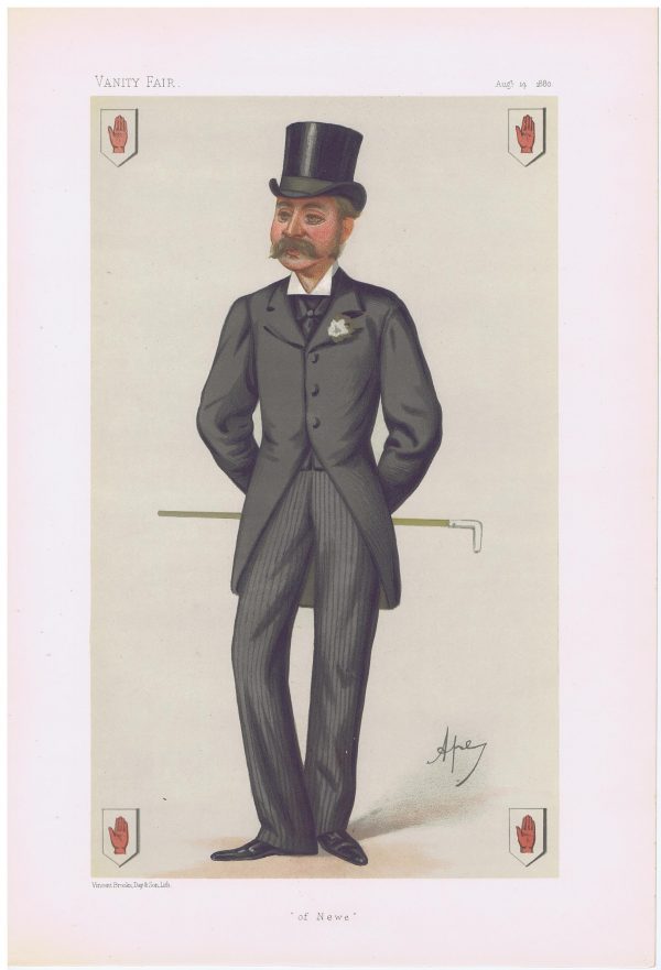 Sir Charles John Forbes of Newe Vanity Fair Print