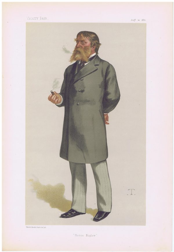 James Russell Lowell Vanity Fair Print