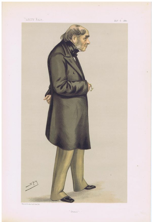 Sir Henry Bessemer Vanity Fair Print