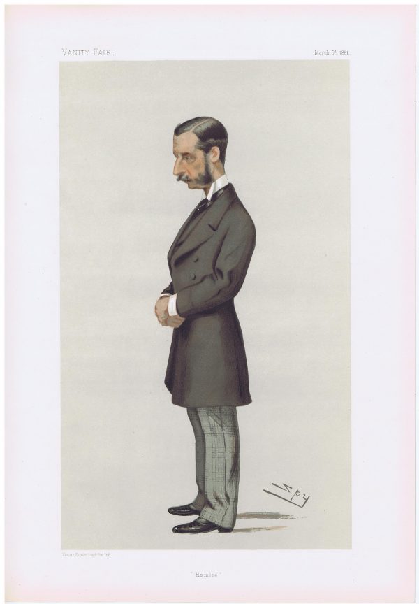 The Marquis of Hamilton Vanity Fair Print